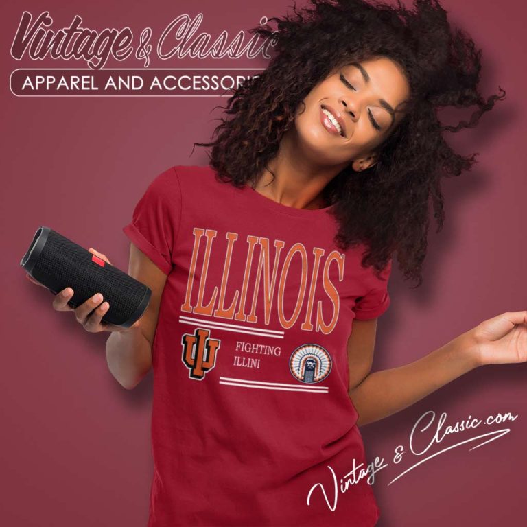 University Of Illinois Fighting Illini Women TShirt University Of Illinois Fighting Illini Women TShirt