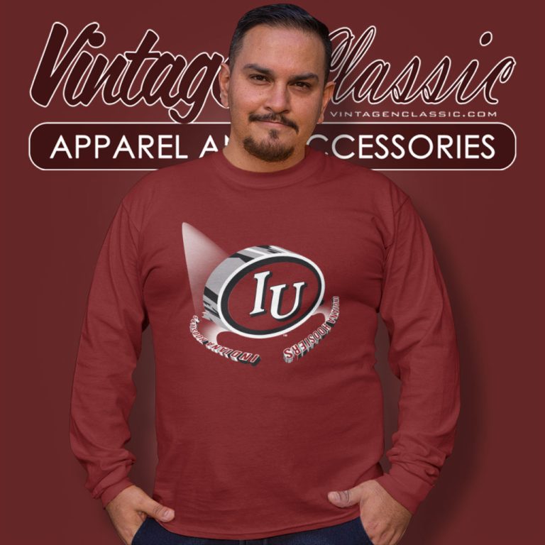 University Of Indiana Hoosiers Long Sleeve Tee University Of Indiana Hoosiers Long Sleeve Tee