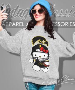 University Of Iowa Hawkeyes Hello Kitty Sweatshirt