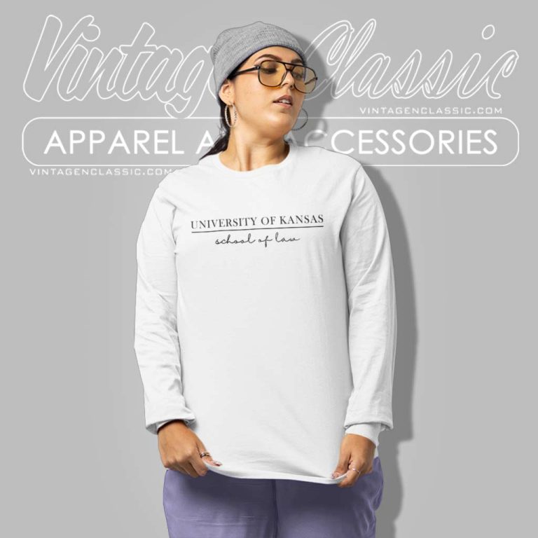 University Of Kansas School Of Law Long Sleeve Tee University Of Kansas School Of Law Long Sleeve Tee