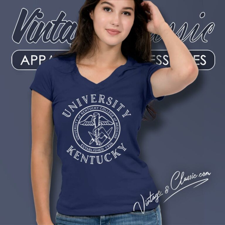 University Of Kentucky College Of Medicine V Neck TShirt University Of Kentucky College Of Medicine V Neck TShirt