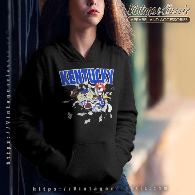 University Of Kentucky Looney Tunes Vintage Hoodie University Of Kentucky Looney Tunes Vintage Hoodie