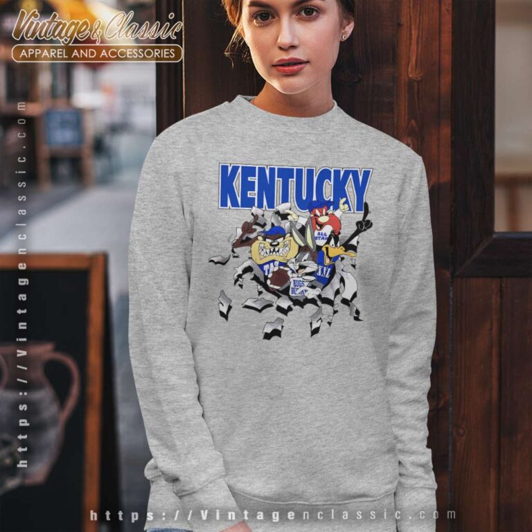 University Of Kentucky Looney Tunes Vintage Sweatshirt University Of Kentucky Looney Tunes Vintage Sweatshirt
