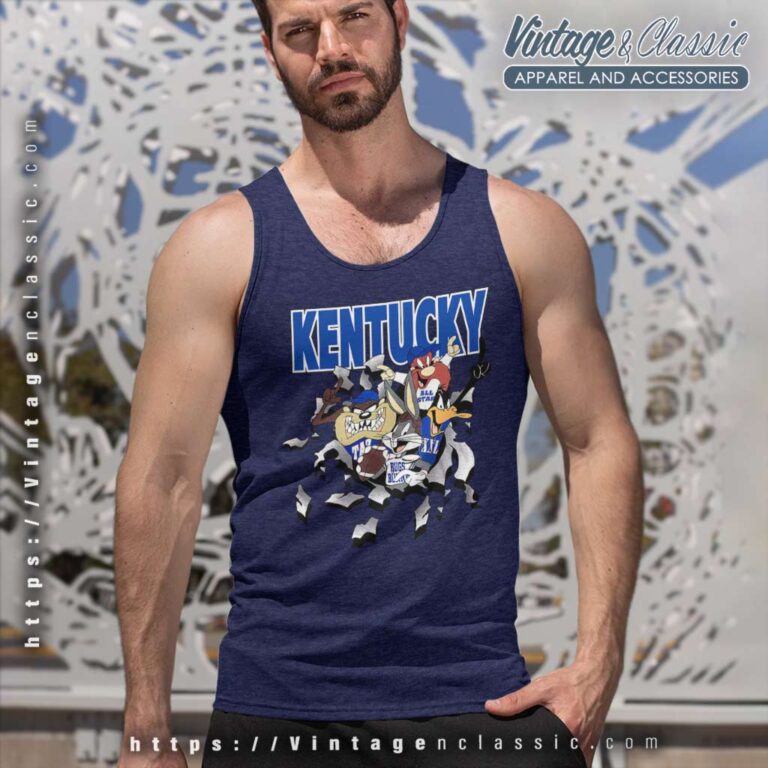 University Of Kentucky Looney Tunes Vintage Tank Top Racerback University Of Kentucky Looney Tunes Vintage Tank Top Racerback