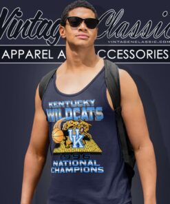 University Of Kentucky Wildcats 1996 Ncaa Basketball Champions Tank Top Racerback