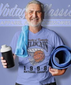University Of Kentucky Wildcats Basketball 1998 National Champs V Neck TShirt