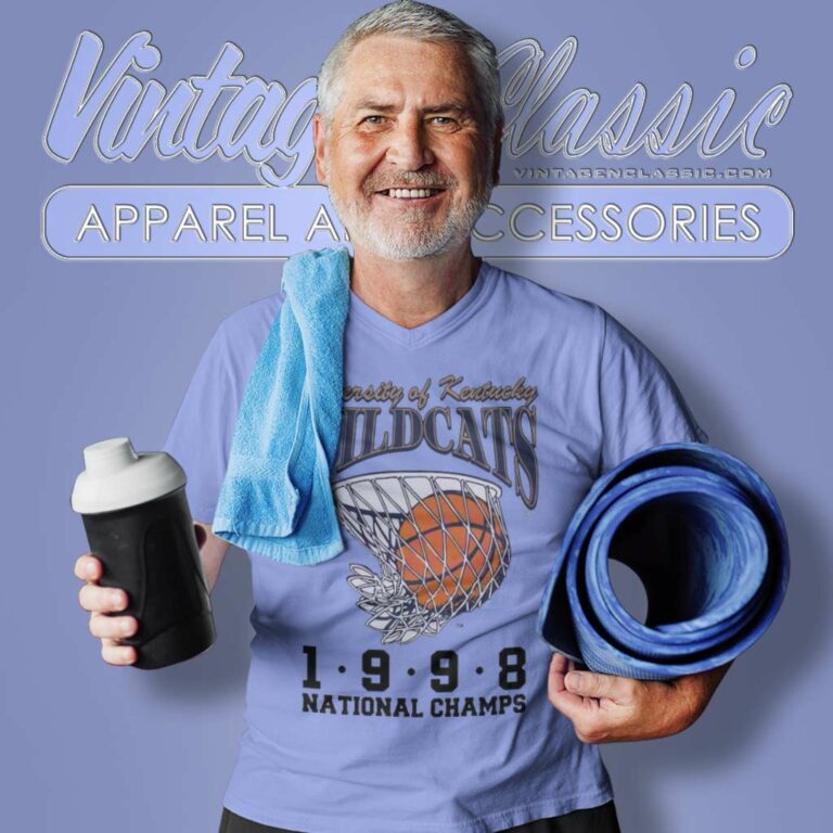 University Of Kentucky Wildcats Basketball 1998 National Champs V Neck TShirt University Of Kentucky Wildcats Basketball 1998 National Champs V Neck TShirt