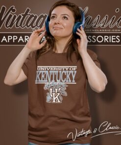 University Of Kentucky Wildcats Big Logo Women T Shirt