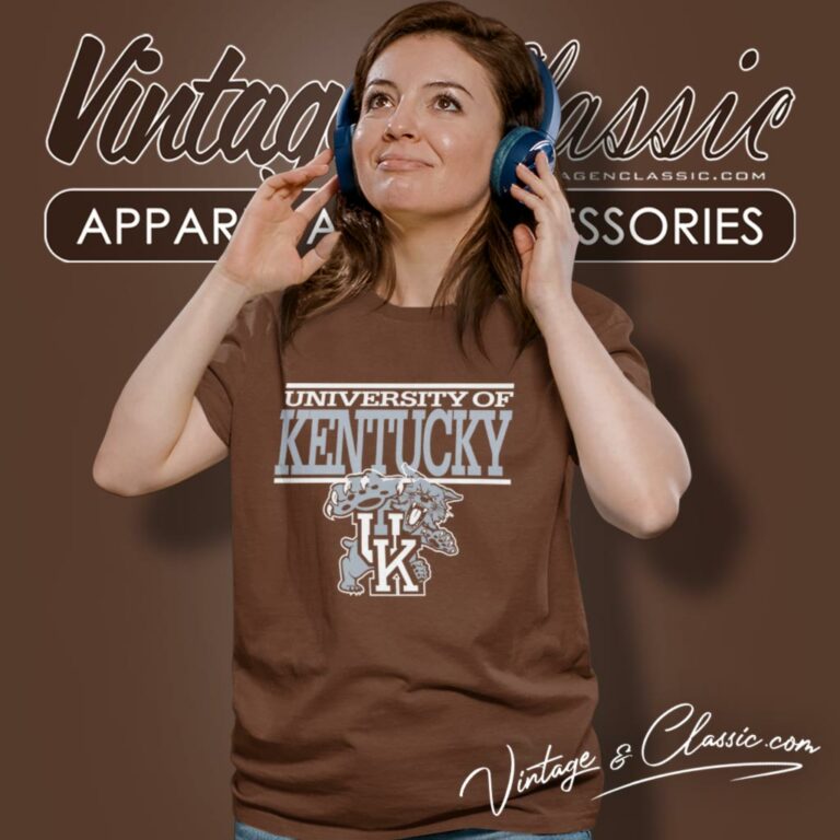 University Of Kentucky Wildcats Big Logo Women T Shirt University Of Kentucky Wildcats Big Logo Women T Shirt