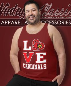 University Of Louisville Love Cardinals Shirt 4 University Of Louisville Love Cardinals Tank Top Racerback