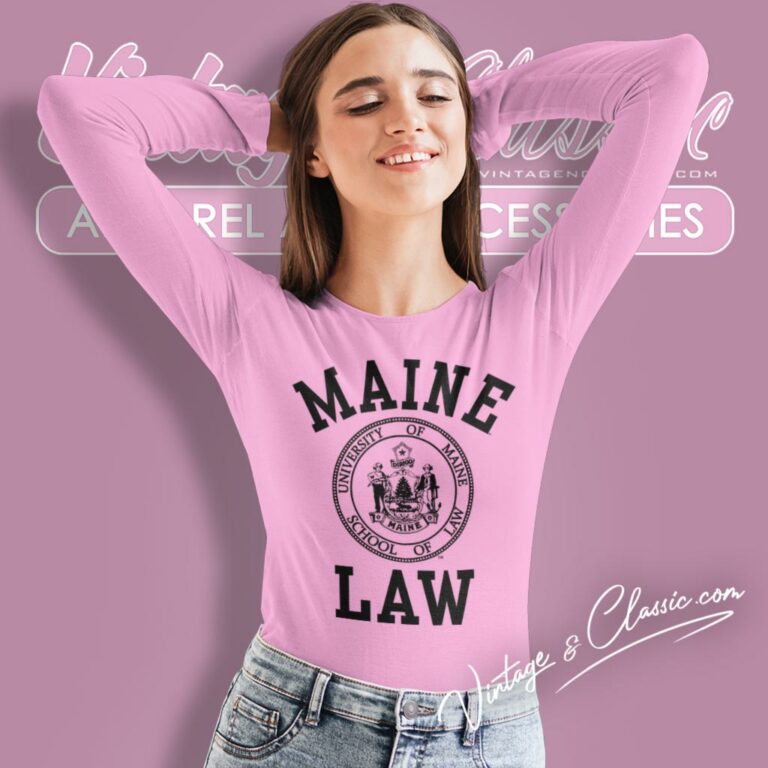 University Of Maine School Of Law Long Sleeve Tee University Of Maine School Of Law Long Sleeve Tee