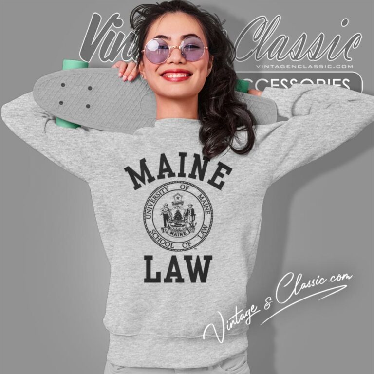 University Of Maine School Of Law Sweatshirt University Of Maine School Of Law Sweatshirt