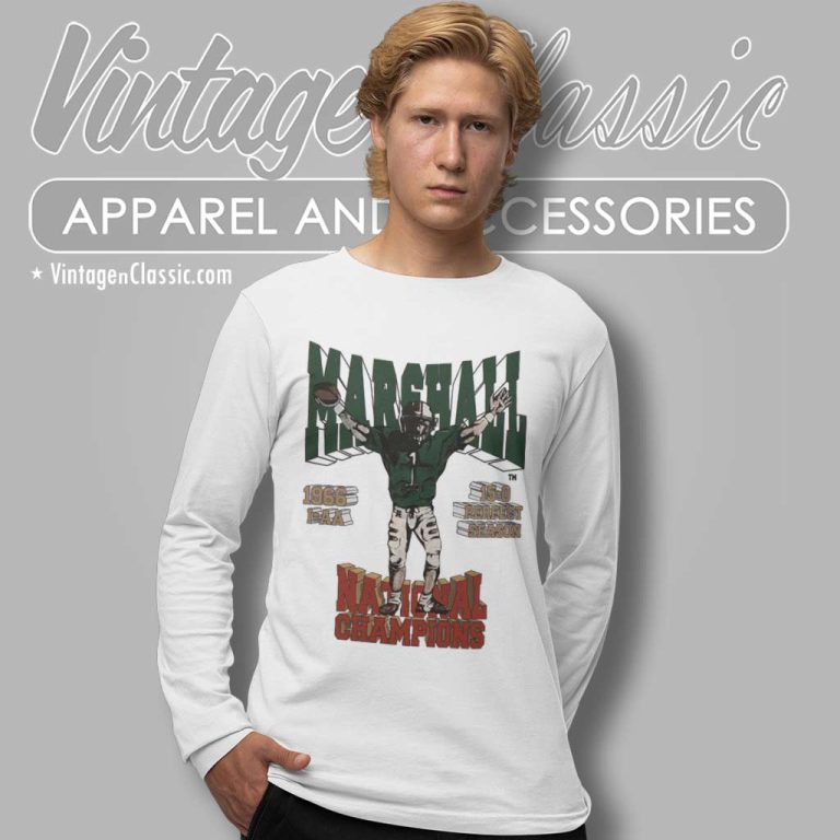 University Of Marshall Thundering Herd Shirt Vintage National Champions College Football Long Sleeve Tee University Of Marshall Thundering Herd Shirt Vintage National Champions College Football Long Sleeve Tee