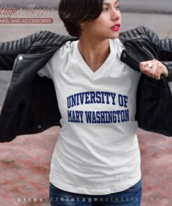 University Of Mary Washington V Neck TShirt