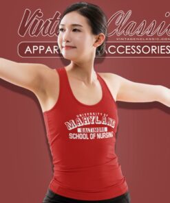 University Of Maryland School Of Nursing Baltimore Tank Top Racerback
