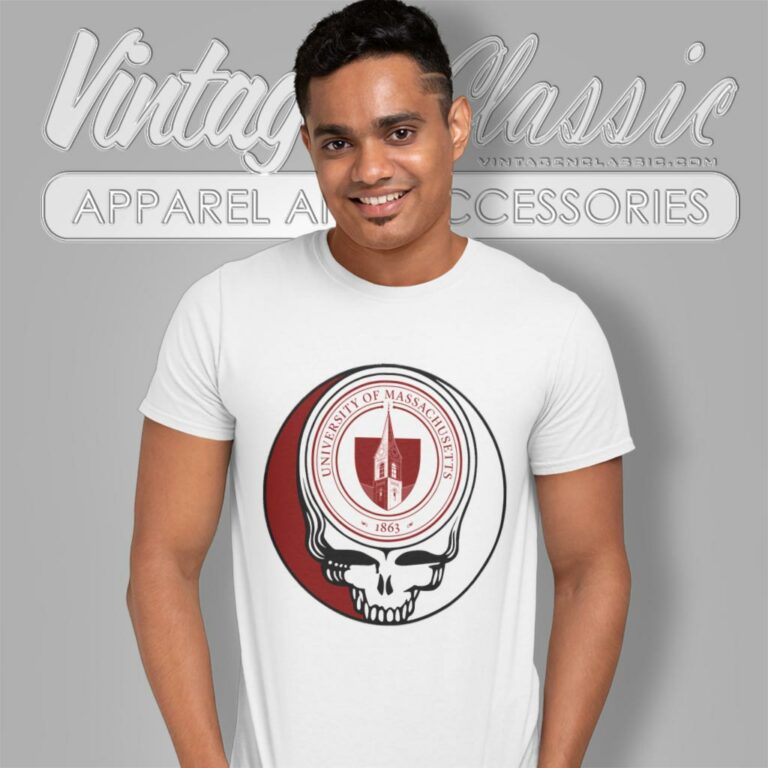 University Of Massachusetts Amherst Grateful Dead Steal Your Face T Shirt University Of Massachusetts Amherst Grateful Dead Steal Your Face T Shirt