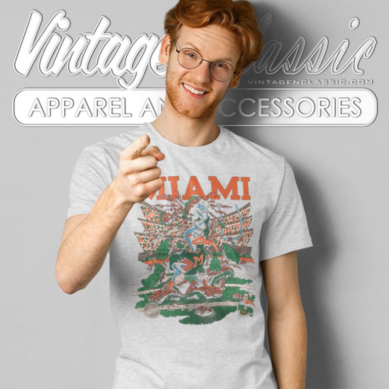 University Of Miami Hurricanes Football T Shirt University Of Miami Hurricanes Football T Shirt