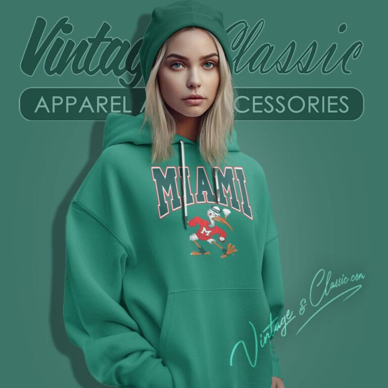 University Of Miami Hurricanes Sebastian Hoodie University Of Miami Hurricanes Sebastian Hoodie