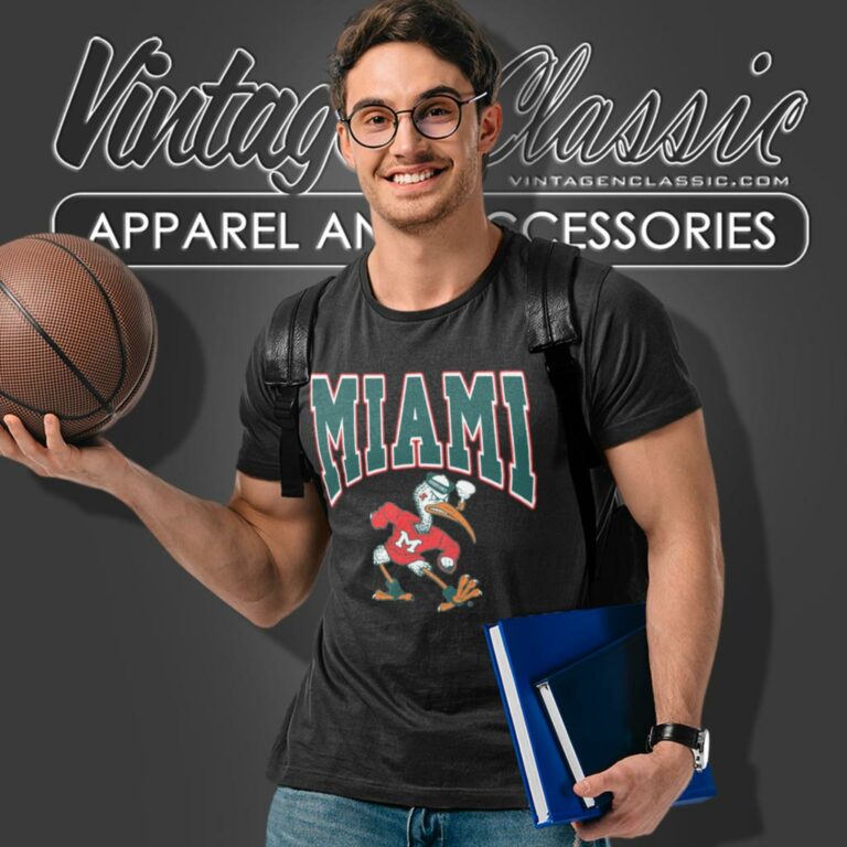 University Of Miami Hurricanes Sebastian T Shirt University Of Miami Hurricanes Sebastian T Shirt