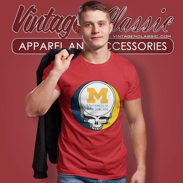 University Of Michigan Ann Arbor Grateful Dead Steal Your Face T Shirt University Of Michigan Ann Arbor Grateful Dead Steal Your Face T Shirt
