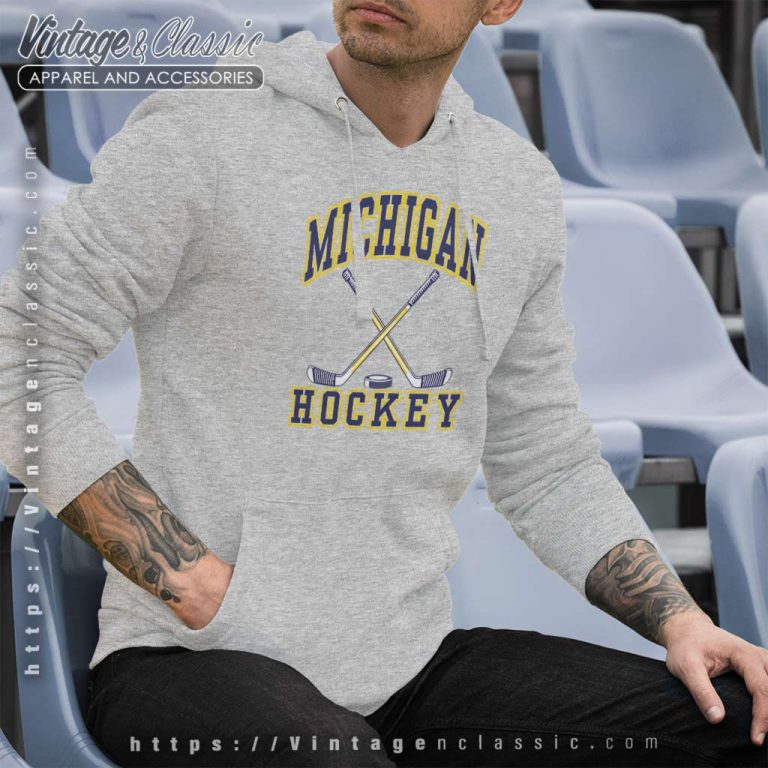 University Of Michigan Hockey Wolverines Hoodie University Of Michigan Hockey Wolverines Hoodie