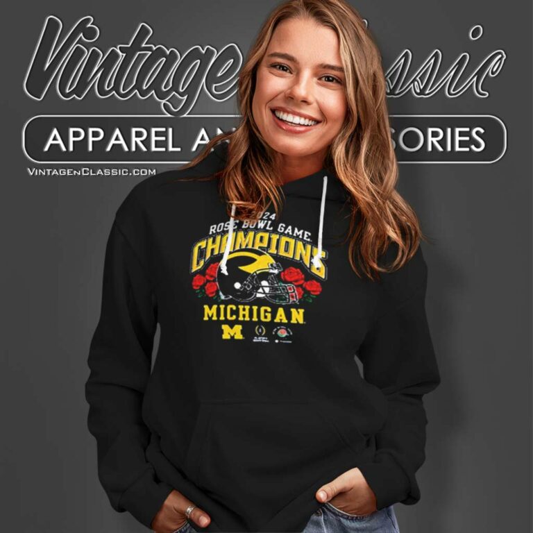 University Of Michigan Rose Bowl Game Champions 2024 University Of Michigan Rose Bowl Game Champions 2024 Hoodie University Of Michigan Rose Bowl Game Champions 2024 University Of Michigan Rose Bowl Game Champions 2024 Hoodie