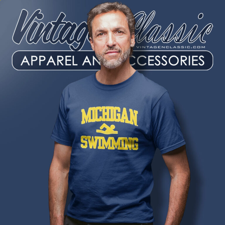 University Of Michigan Swimming T Shirt University Of Michigan Swimming T Shirt