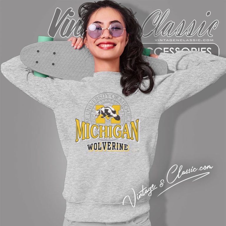 University Of Michigan Wolverine Sweatshirt University Of Michigan Wolverine Sweatshirt