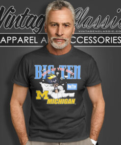 University Of Michigan Wolverines Big Ten Shirt 4 University Of Michigan Wolverines Big Ten T Shirt