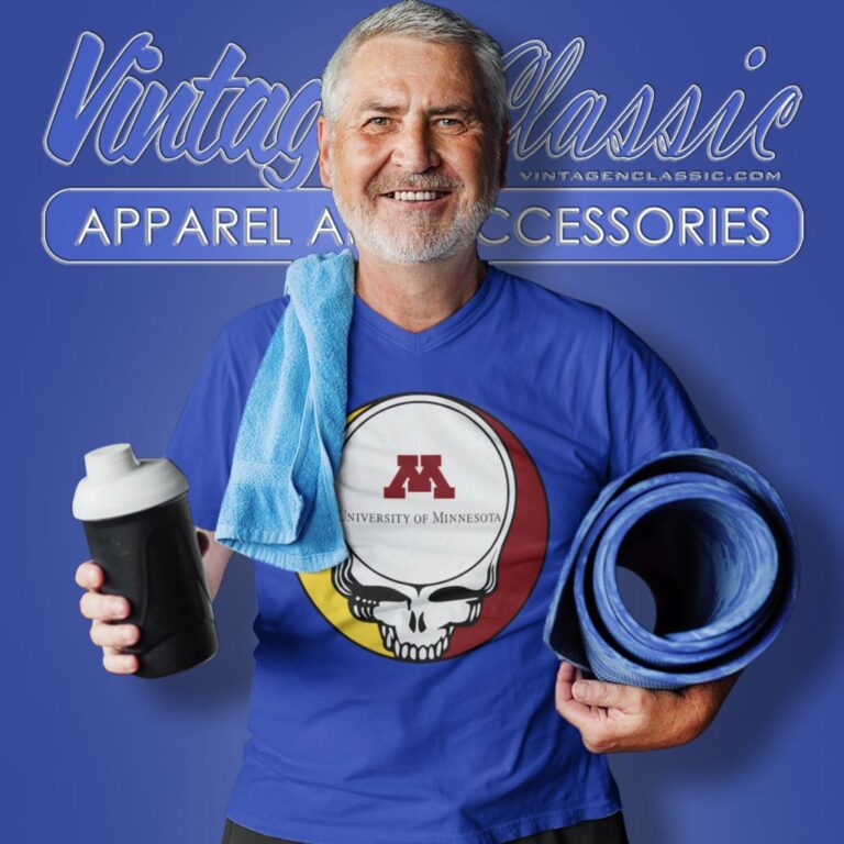 University Of Minnesota Twin Cities Grateful Dead Steal Your Face V Neck TShirt University Of Minnesota Twin Cities Grateful Dead Steal Your Face V Neck TShirt