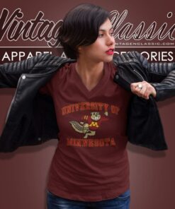 University Of Minnesota V Neck TShirt