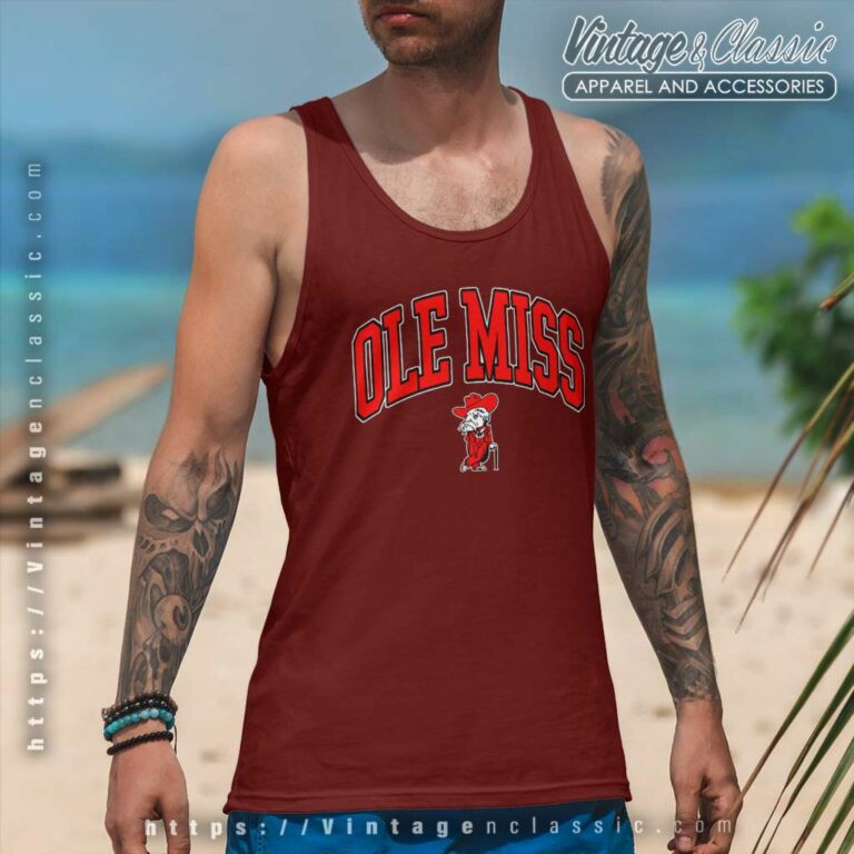 University Of Mississippi Ole Miss Tank Top Racerback University Of Mississippi Ole Miss Tank Top Racerback