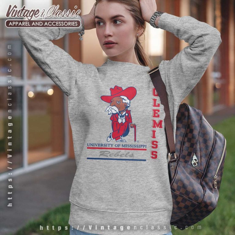 University Of Mississippi Rebels Ole Miss Sweatshirt University Of Mississippi Rebels Ole Miss Sweatshirt