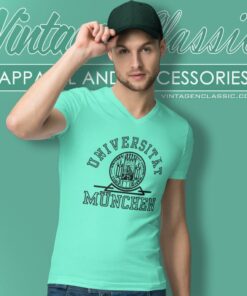 University Of Munchen V Neck TShirt