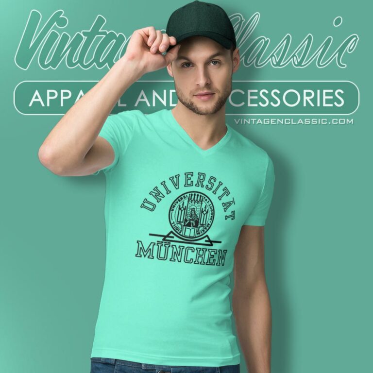 University Of Munchen V Neck TShirt University Of Munchen V Neck TShirt
