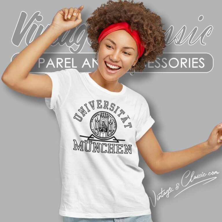University Of Munchen Women T Shirt University Of Munchen Women T Shirt