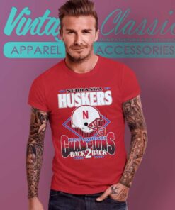 University Of Nebraska Shirt Cornhuskers Huskers Football Champions T Shirt