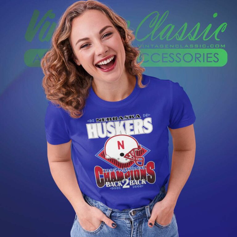 University Of Nebraska Shirt Cornhuskers Huskers Football Champions Women TShirt University Of Nebraska Shirt Cornhuskers Huskers Football Champions Women TShirt