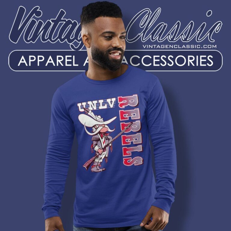 University Of Nevada Unlv Rebels Long Sleeve Tee University Of Nevada Unlv Rebels Long Sleeve Tee