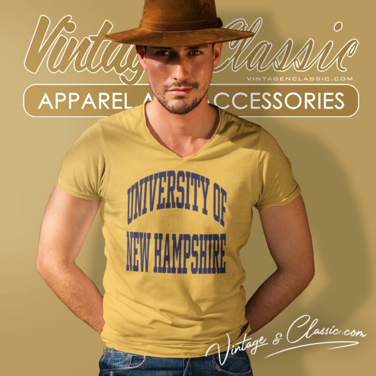University Of New Hampshire V Neck TShirt University Of New Hampshire V Neck TShirt
