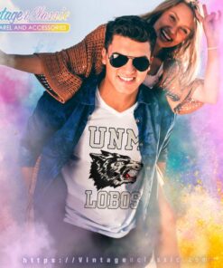 University Of New Mexico Lobos Athletics V Neck TShirt