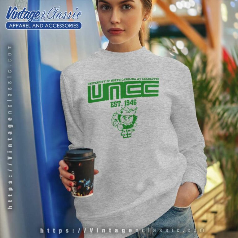 University Of North Carolina At Charlotte Sweatshirt University Of North Carolina At Charlotte Sweatshirt