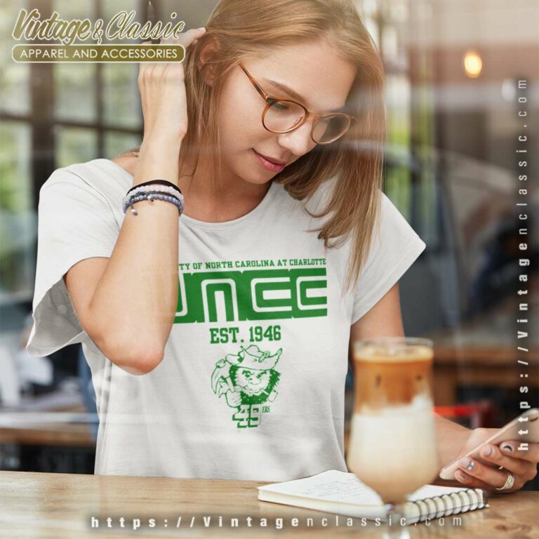 University Of North Carolina At Charlotte Women TShirt University Of North Carolina At Charlotte Women TShirt