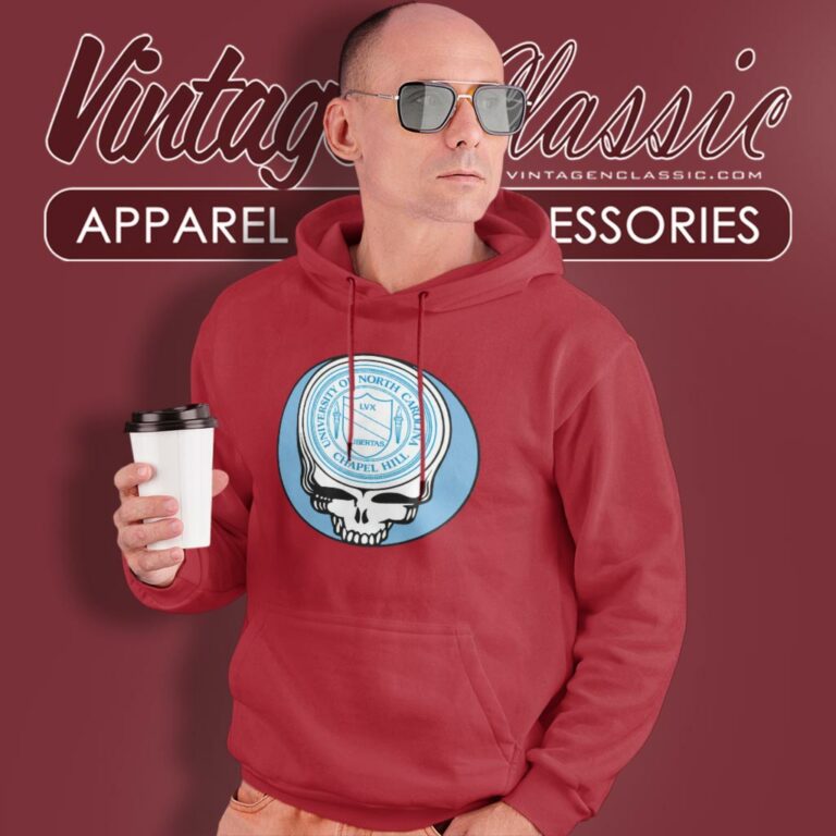 University Of North Carolina Chapel Hill Grateful Dead Steal Your Face Hoodie University Of North Carolina Chapel Hill Grateful Dead Steal Your Face Hoodie