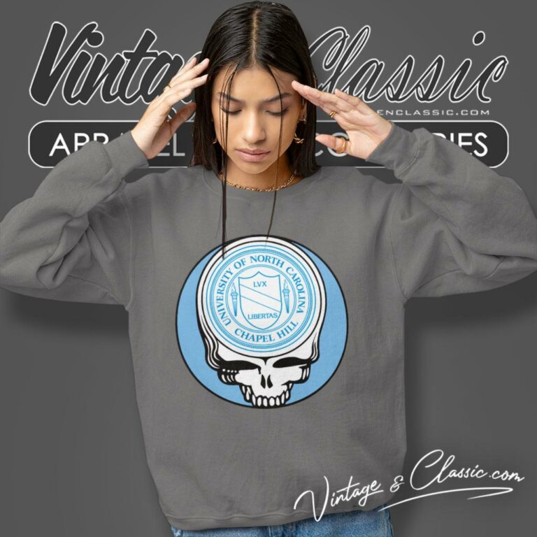 University Of North Carolina Chapel Hill Grateful Dead Steal Your Face Sweatshirt University Of North Carolina Chapel Hill Grateful Dead Steal Your Face Sweatshirt