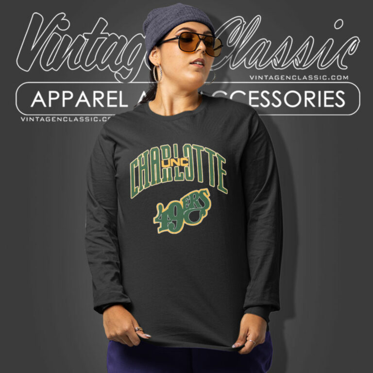 University Of North Carolina Charlotte Unc 49ers Long Sleeve Tee University Of North Carolina Charlotte Unc 49ers Long Sleeve Tee