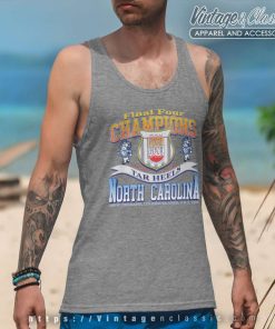 University Of North Carolina Shirt Unc Tar Heels Final Four Champions Tank Top Racerback