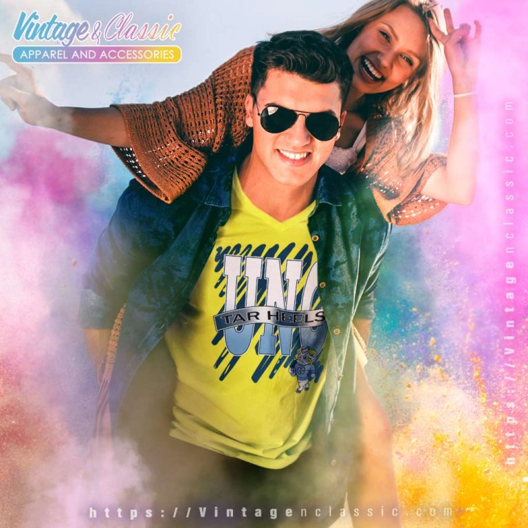 University Of North Carolina Tar Heels V Neck TShirt University Of North Carolina Tar Heels V Neck TShirt