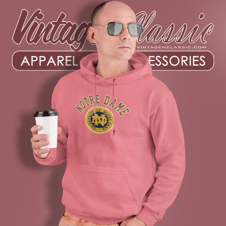 University Of Notre Dame Big Logo Hoodie University Of Notre Dame Big Logo Hoodie