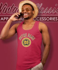University Of Notre Dame Big Logo Tank Top Racerback